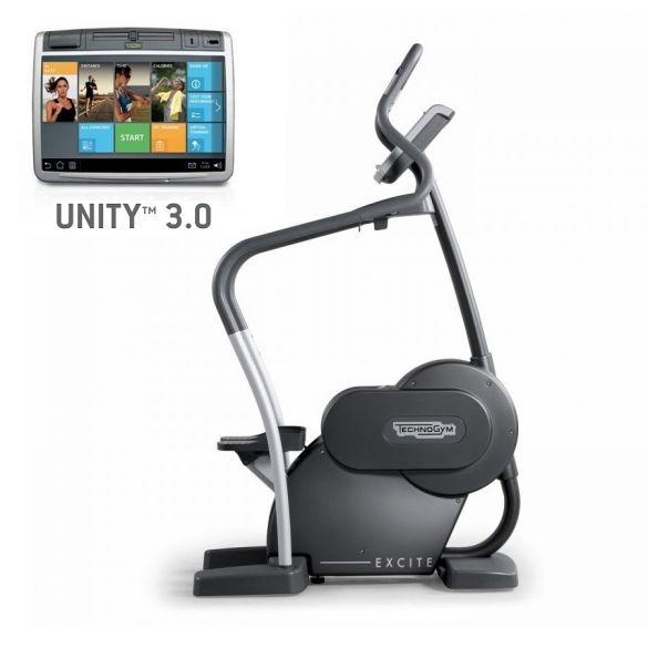 Technogym Stepper Excite+ Step 700 Unity 3.0 Schwarz gebraucht BBTGEST700U3ZW