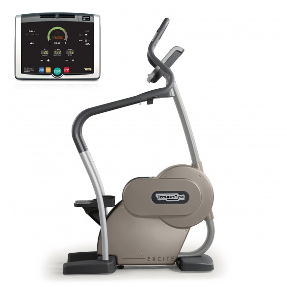 Technogym Stepper Step Excite+ 500i Silber gebraucht BBTGSTE500IZI