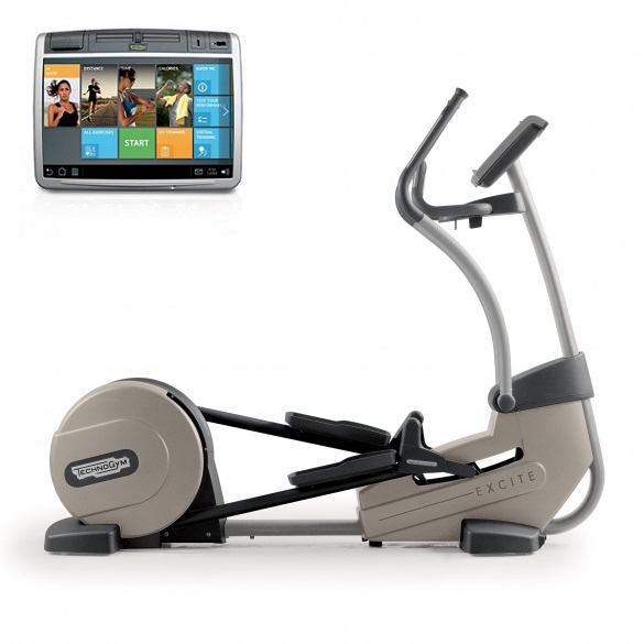 TechnoGym Crosstrainer Excite+ Synchro 700 Unity Silber gebraucht BBTGESY700UZI