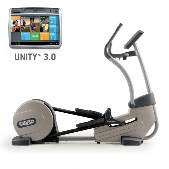 TechnoGym Crosstrainer Excite+ Synchro 700 Unity 3.0 Silber gebraucht BBTGESY700U3ZI