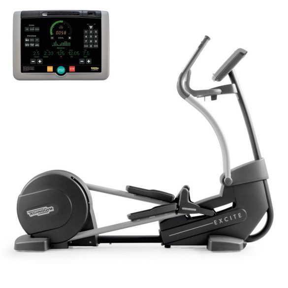 TechnoGym Crosstrainer Synchro Excite+ 700i Schwarz gebraucht Kopie BBTGSE700IZWtest