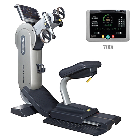 Technogym Arm Ergometer Top Excite+ 700i Silber gebraucht BBTGTE700IZI