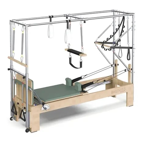Toorx Professional Eichenholz Cadillac Reformer PTX 6000 Green Tea PTX-6000G