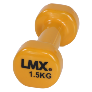 Lifemaxx Vinyl Dumbbellset Orange 1,5 kg LMX 1150 