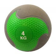 Muscle Power Medizinball Gummi 4 kg 
