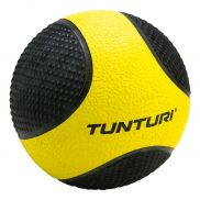 Tunturi Medizinball 1 kg Gelb/Schwarz 