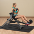 Body-Solid Semi-Recumbent dual Ab bench Bauchbank  KGAB350