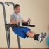 Body-Solid Fusion Vertical knee raise Power Tower  KFCD