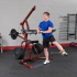 Body-Solid Corner leverage gym + Hantelbank  KGLGS100P4