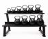 Muscle Power Kettlebell Set Gummi/Chrom 4 - 20 kg  MP1304-set