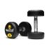 NUCCLR Rubber Dumbbell Set 12.5-20 KG  NUC1027-SET-12.5-20
